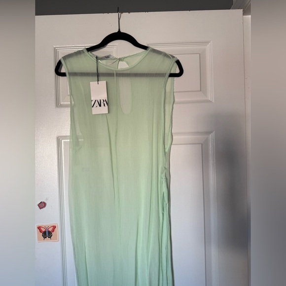 ZARA SLIT TUNIC TOP - Picture 7 of 7